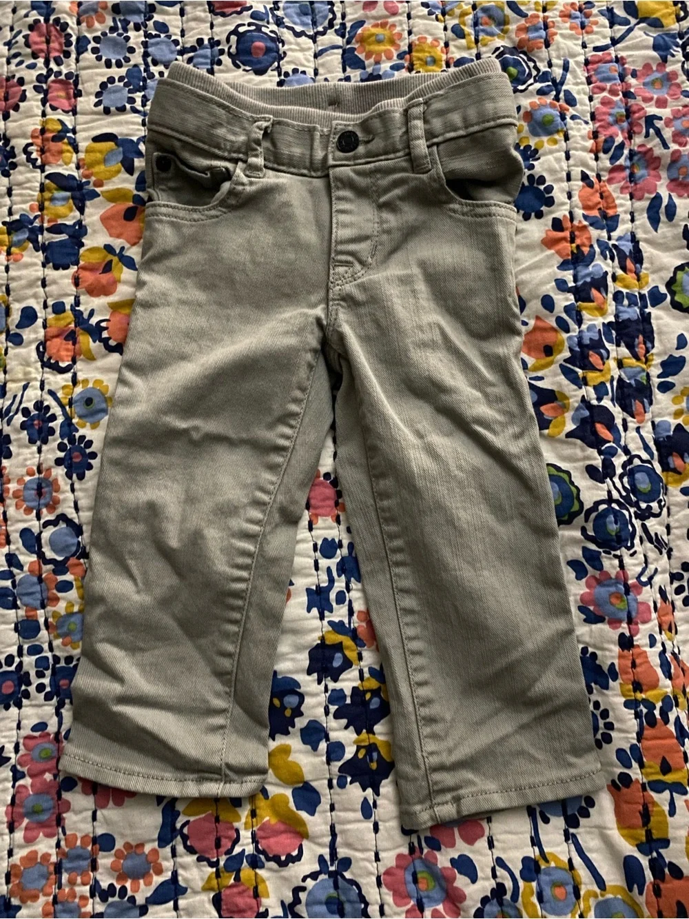 GAP Kids gray Pull-On Jeans